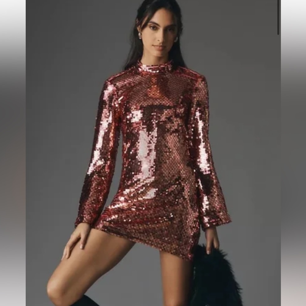 NWT Maeve Sequin Anthropologie Dress 💖